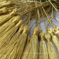 Gold Silver bookmark tassel